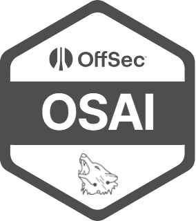 OffSec OSAI certification badge